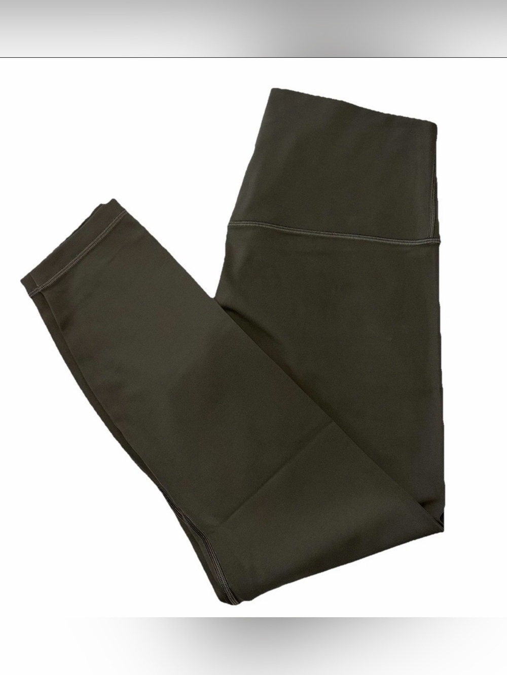 NWT LULULEMON SIZE 12 ALIGN HIGH RISE 25” L PANT AUTHENTIC ARMY GREEN RETAIL $98